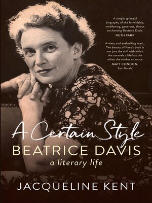 cover image of A Certain Style
